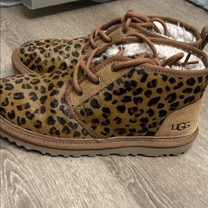 UGG Kids Leopard Print Boots